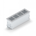 FLAT4 CHASSIS - FLUSH OR SURFACE MOUNT - COLOUR: BLACK, WHIT
