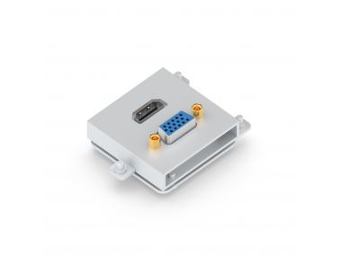 CONNECTOR MODULE FOR FLAT, MINI & NEO RANGE, HDMI + VGA - CO