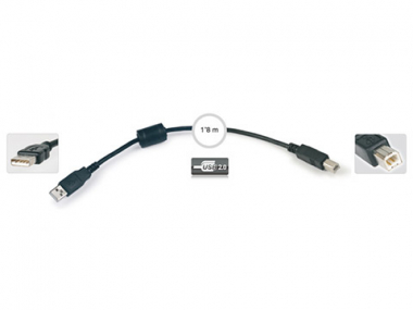 CABO USB 2.0 A-B M/M 1.8M
